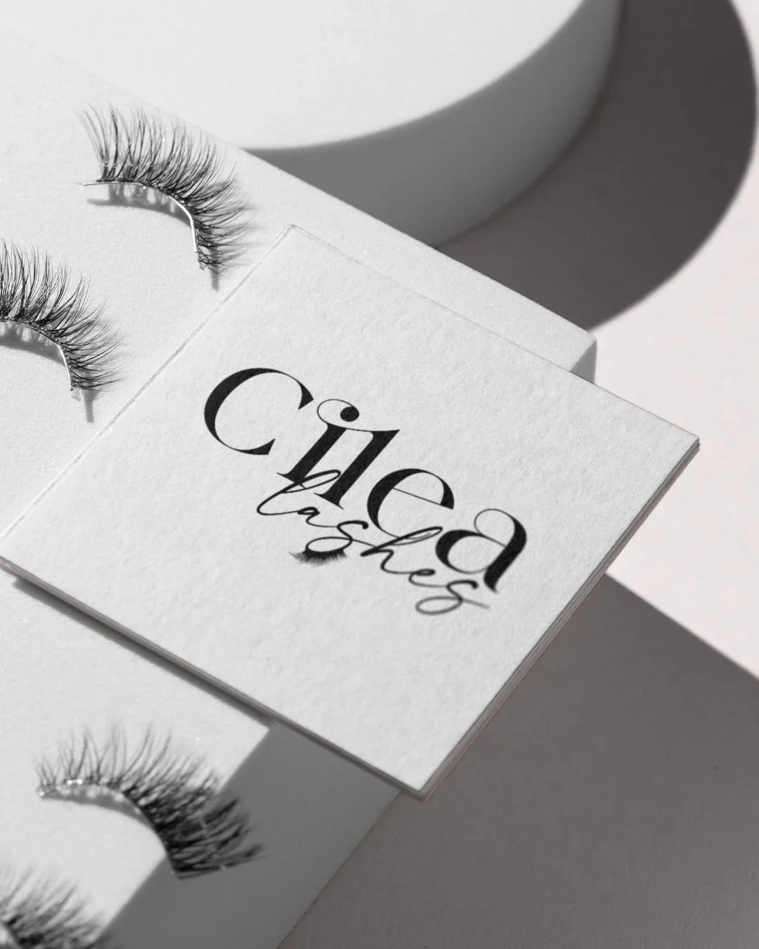 Beauty brand logo design services for eyelash company Cilea Lashes