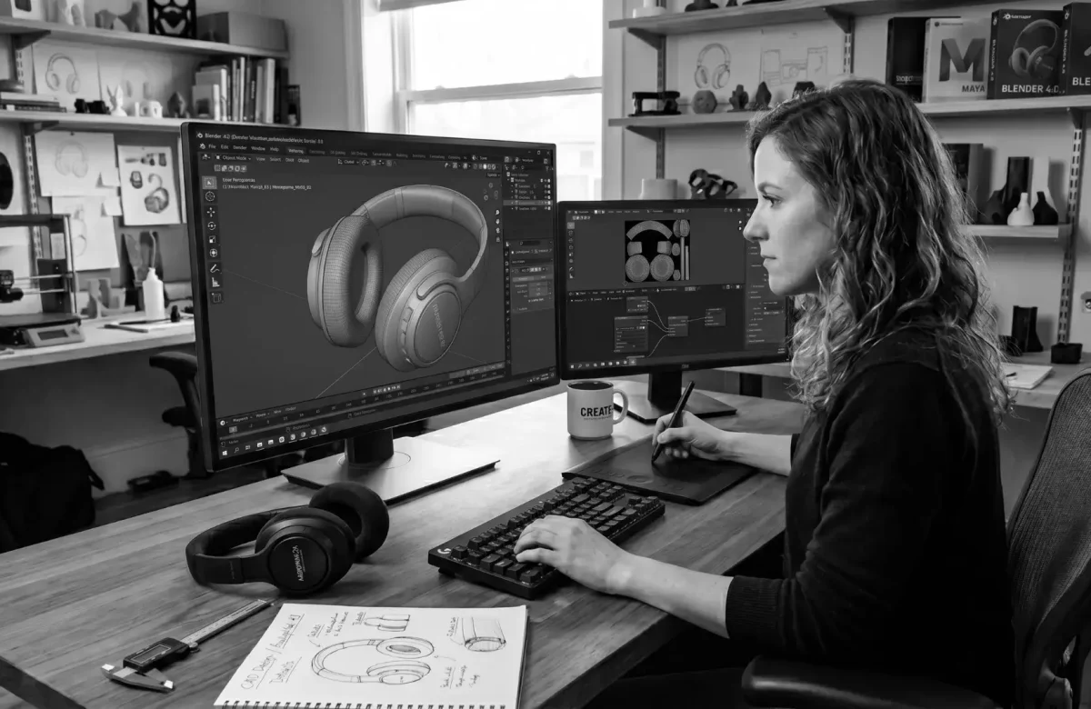 Step-by-step process: How to create a 3D product model